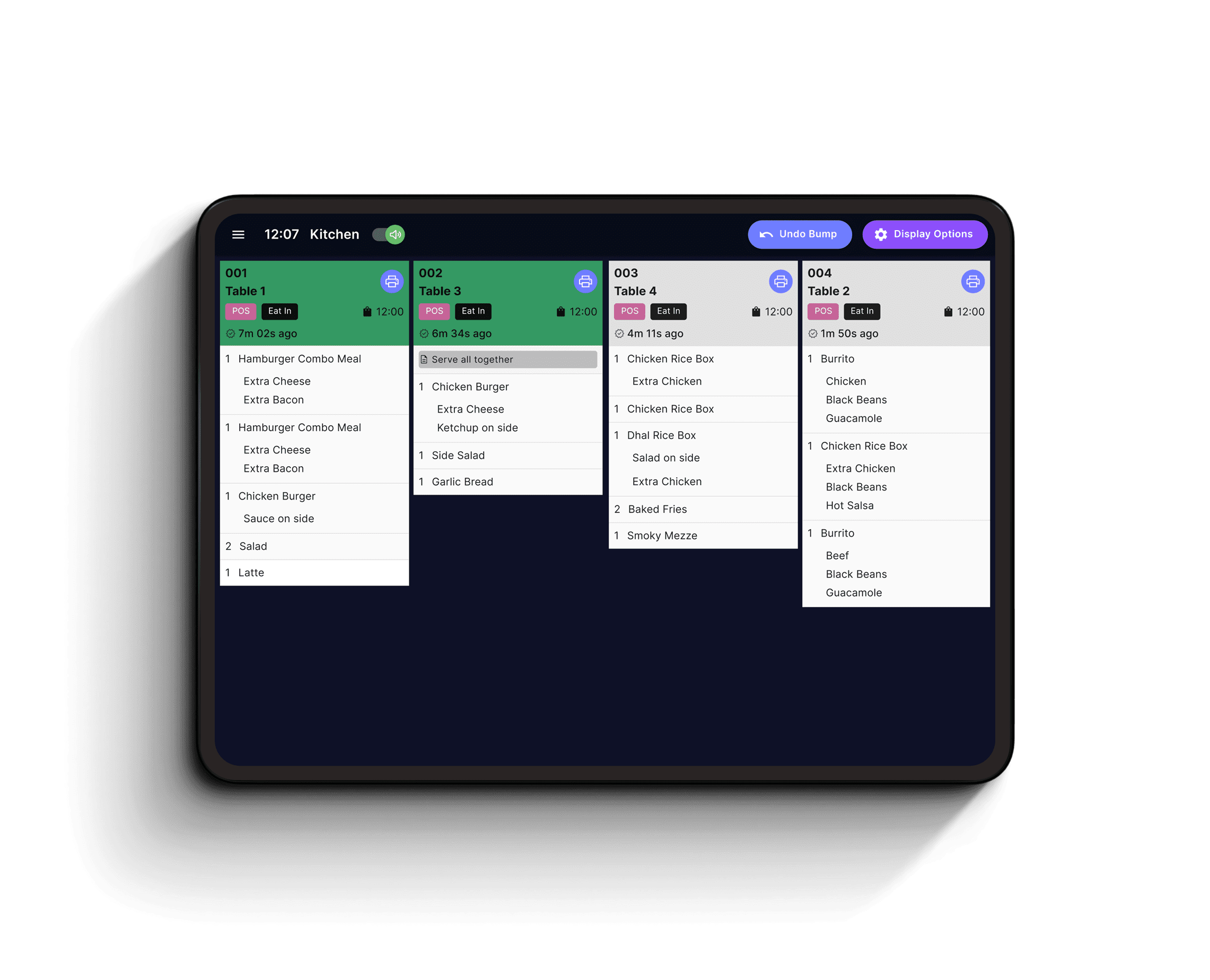 kitchen management system