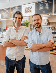 Stefan Catoiu and Nick Popovici, founders of Vita Mojo