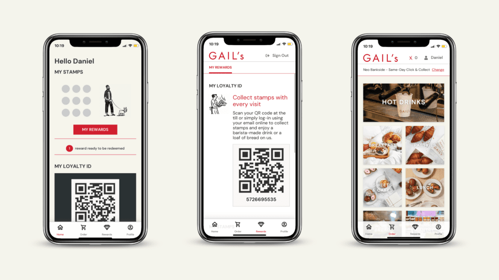 gails bakery mobile omnichannel loyalty